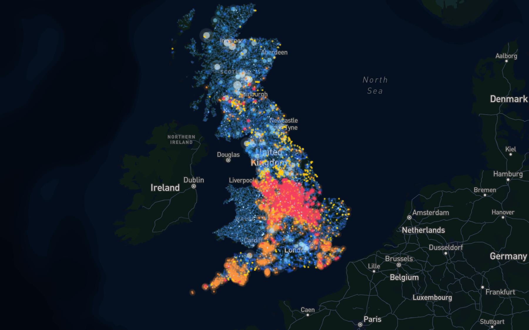 Water, coast & flood infrastructure map